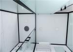 Shower Cabins White Acrylic ABS Tray2000*1160*2150mm black aluminium front open