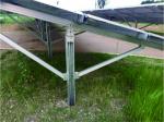 Hot Dip Galvanized Steel and waterproof Solar Panel Ground Mounting System
