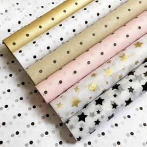 China Clothing Shoe 17g Printed Gift Wrapping Paper Virgin Wood Pulp factory