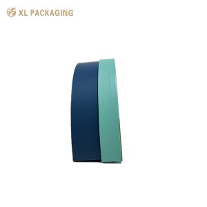CMYK Color Custom Logo Embossed Box Shoulder Paper Rigid Gift Box Packaging for