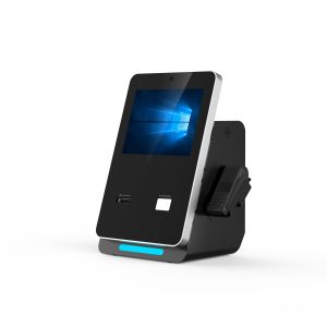 Self Guest Check In Kiosk With Credit Card Payment And QR Reader Key Card