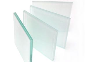 China 1.14PVB 3mm Tempered Laminated Safety Glass Various Colors For Balustrade factory