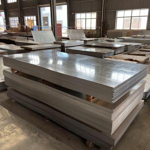 China 30G/M2 Double Side GI Sheet 5mm Galvanized Steel Plate DC03 DC04 factory