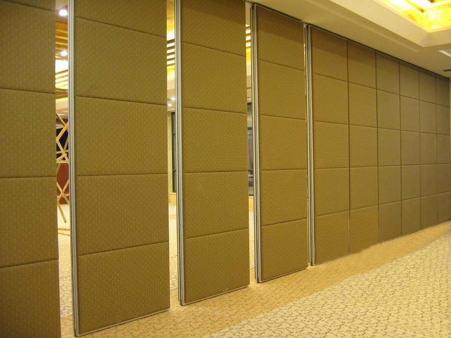 Banquet Hall Movable Folding Sliding Door Partitions Sound Proof Partition Wall