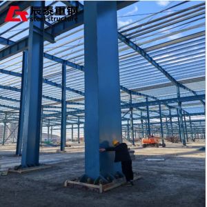 High Efficiency Prefabricated Galvanized H-beam Structure Industrial Building