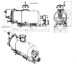 China Animals 800mm Id 900mm Od Rendering Plant Cooker factory