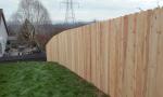 Paint Free Outdoor Pvc Strip WPC Fence Panels Wood Garden Fencing