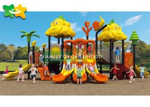 China UV Resistance Plastic Garden Slide Commercial Playground Equipment Fantastic Aluminum Connector Parts Anti Skid factory
