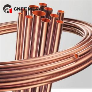 China C21000 Copper Pipe Tube Easy Forming And Bending factory