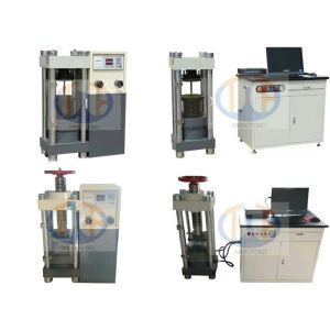 Compressive Srength Test Of Concrete Cylinder Digital Compression Testing