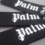 Merrow Border ODM Printed Cotton Labels For Garment