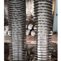 China Carbon Steel Spiral Crimped Elliptical Finned Tube In Heat Exchange Equipment factory