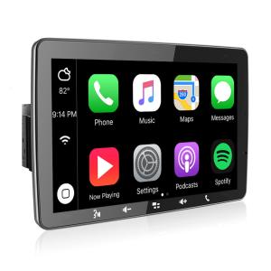 China 10.1 Inch Wireless Carplay Auto Car MP5 Radio 1 Din No DVD GPS Tesla Style factory