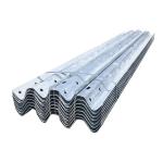 Highway Guardrail Galvanized W Beam Steel Crash Barrier with ISO9001 2008