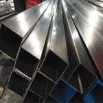 Square Welded Stainless Steel Pipe 430 201 Tube 40mm Cold Rolled