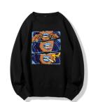 O Neck Women Crop Hoddies Blank Oversized Sweatshirts