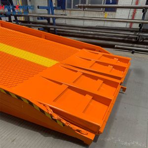 10 Ton Capacity Mobile Loading Ramp Durable Design With Anti-Slip Surface
