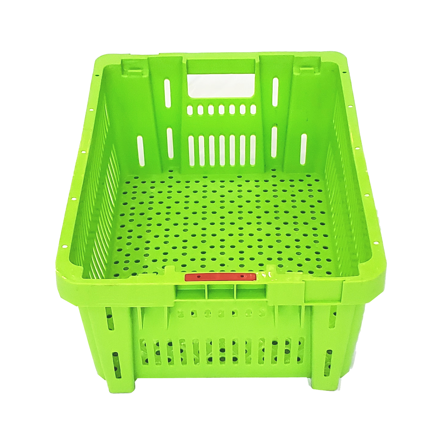 Durable Nestable Plastic Crates 505*370*210mm Size Convenient for Moving and Shipping