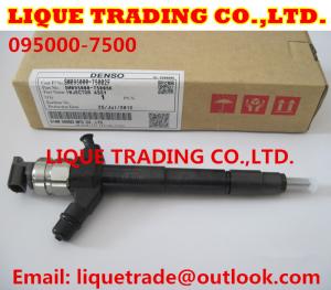 China DENSO Genuine Common rail injector 095000-7500 for MITSUBISHI Pajero Montero 4M41 1465A279 factory