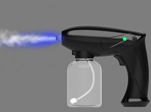 China Electric  Wireless Atomization Disinfection Gun Handheld Blue Usb Rechargeable Disinfection Spray Gun on sale