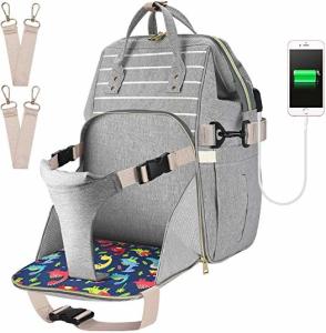 China Multi Function Baby Diaper Backpack 20L With Baby Seat factory