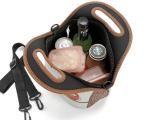 Neoprene Lunch Bag Food Carrier Science Meal Science Purse Shoulder Crossover