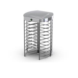 China Full Height Turnstile Manufacturers Single Lane Security Door Turnstile 30 Persons / Minute factory