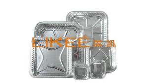 China Customizable Rectangular Aluminium Foil Food Container Insulation Preservation factory