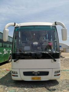 China 51 Seats Used Yutong City Service Bus Man Series Diesel Left Side Steering Coach Flat White Color factory