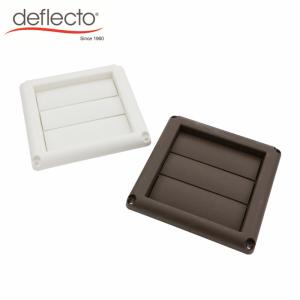 China Brown Plastic Air Vents 5 Inch Easy Installation Louvered AC Cap Vent Hood factory