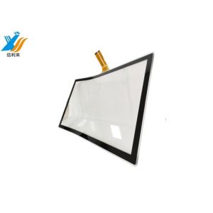 China Multi-device Compatibility Perforated Touch Panel with Rounded Edges and Capacitive Touch Technology factory