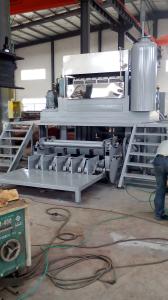 China High Speed Egg Carton Maker , Customized Fruit Tray Making Machine factory