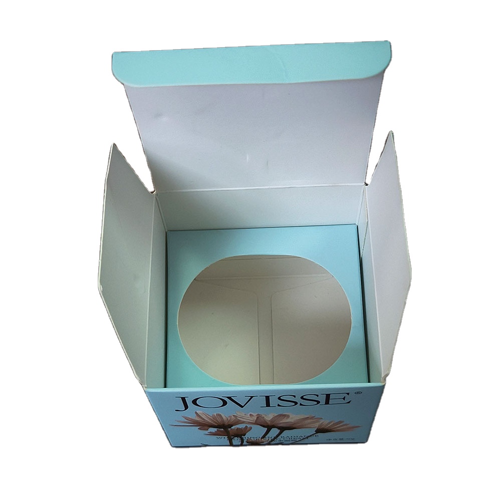 Customized Cosmetic Skincare Packaging Box , Recycled Face Cream Packaging Box