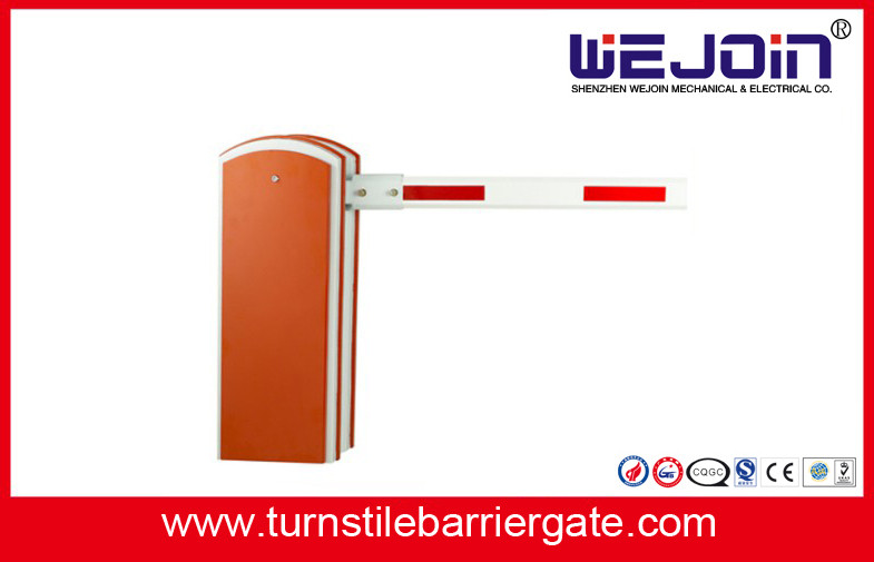 RFID Plaza Electric Parking Barrier Gates , Boom Automatic Parking Barrier Single Arm