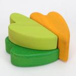 Nordic Jenga Wooden Rainbow Stacking Natural Wooden Building Blocks