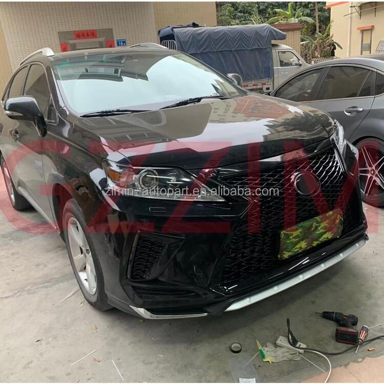 Lexus RX 2009-2015 Upgrade To 2020 Body Kits With Bumper Grille Head Fog Lamps