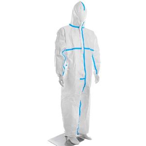 China SF Material Disposable Medical Coverall factory