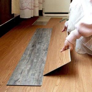 China 4mm 180*1220mm PVC Vinyl Floor Piso SPC Click Waterproof Plastic SPC Flooring factory