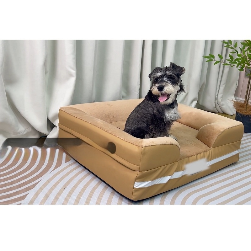 Voice Prompt Non Slip Bottom Smart Cat Bed Heated UV Protection Auto Shut Off