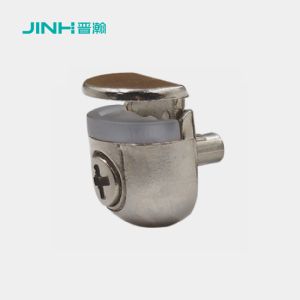 China Semi Circular Glass Panel Clamp Glass Partition Clips OEM Customized factory