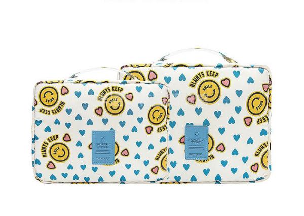 Cartoon Patterns Colorful Travel Organizer Bag SGS Certificated Multiple