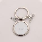 DIY Creative Sublimation Keyring Blanks Personalized Graduation Keychains