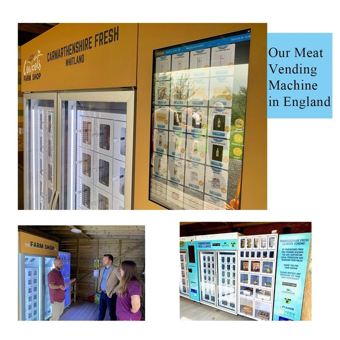 Combo Lift Locker Vending Machine with 18-month warranty big capacity For 24/7 Bakery
