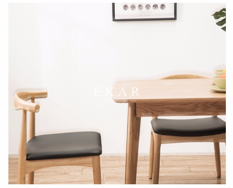 Wood Dining Table Designs 6 Seat Imported Solid Wood Europe Modern Style
