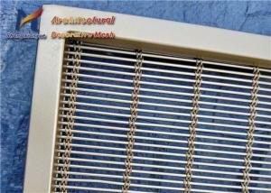 China 436 Cladding Stainless Steel Cable Mesh 36mm Facade Dividers factory