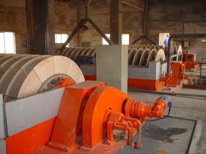 China Micro Porous Ceramic Vacuum Disc Filter Full Automatic For Mining Ore factory