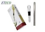 FDA Wine Chiller Stick Metal Finish Drip Free Pourer Chill Rod Style