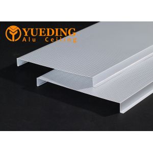 China Interior Linear Aluminum Strip Ceiling Panel Suspended Customized on sale