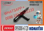 Denso 095000-6120 Common Rail Diesel Injector 6261-11-3100 For KOMATSU Diesel