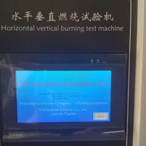 220v Horizontal And Vertical Flame Tester , SUS304 Lab Testing Machine